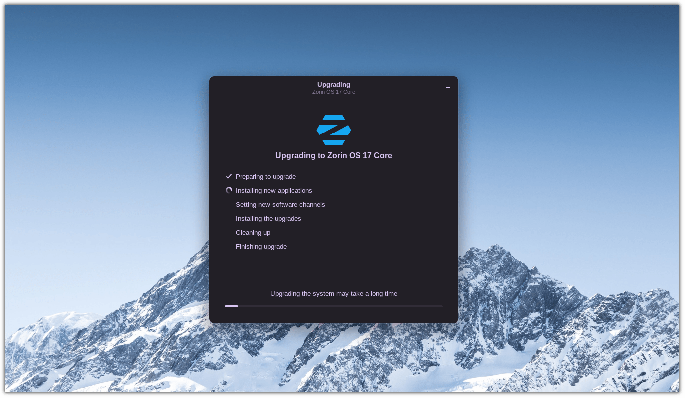 How to upgrade to Zorin OS 17