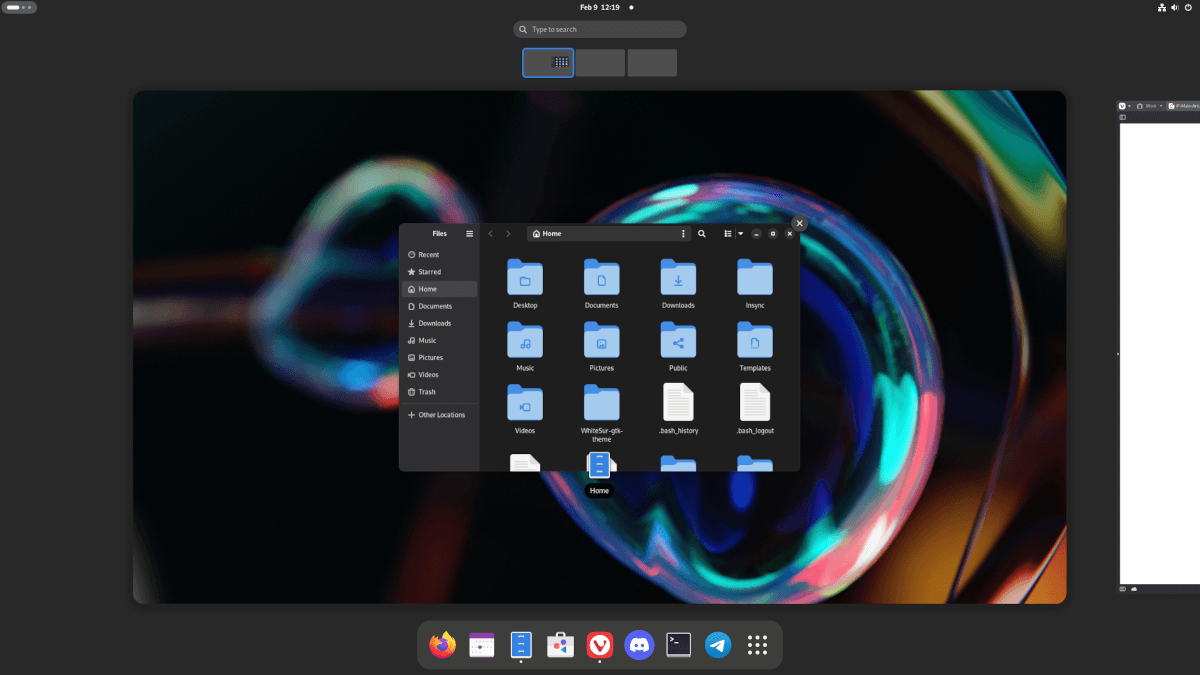 fedora 39 home