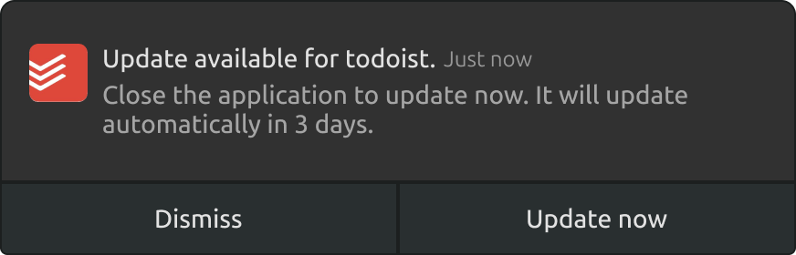 update now screenshot