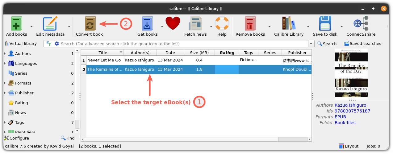 Convert and Transfer PDFs and eBooks to Kindle Using Calibre