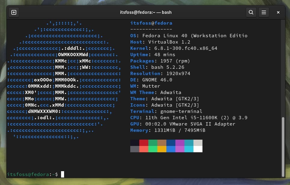 fedora linux kernel 6.8