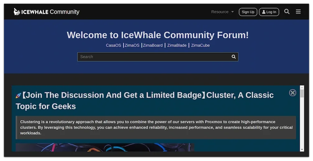 IceWhal community forum