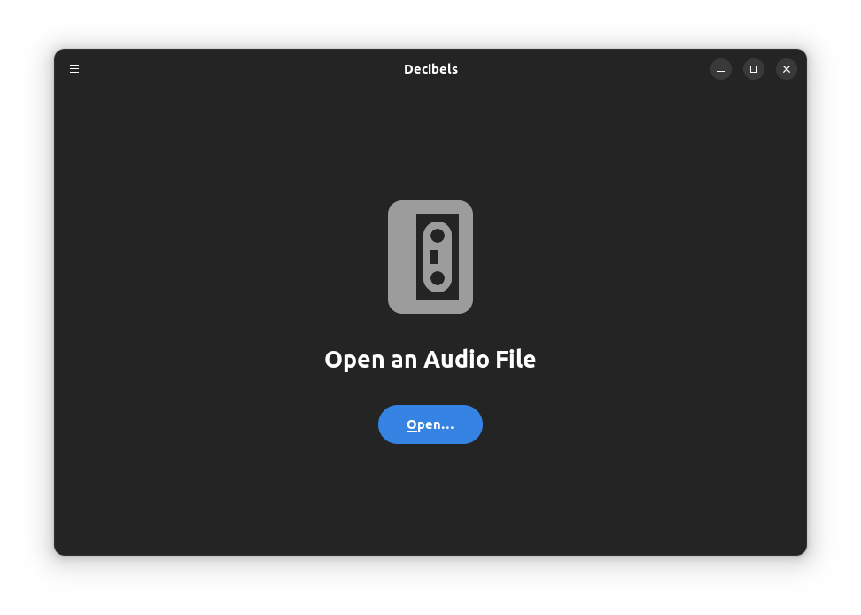a screenshot of decibels