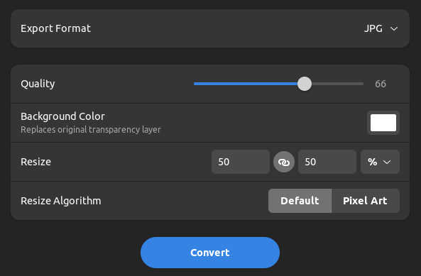 a screenshot of switcheroo image conversion tools