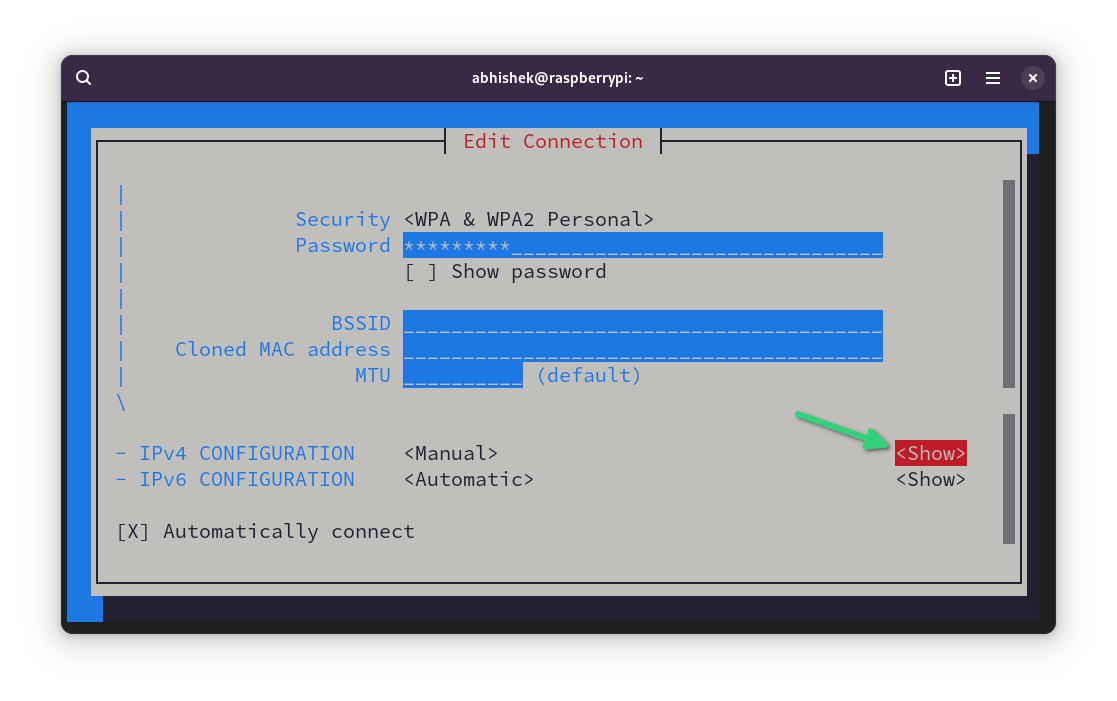 Set Static IP Address on Raspberry Pi