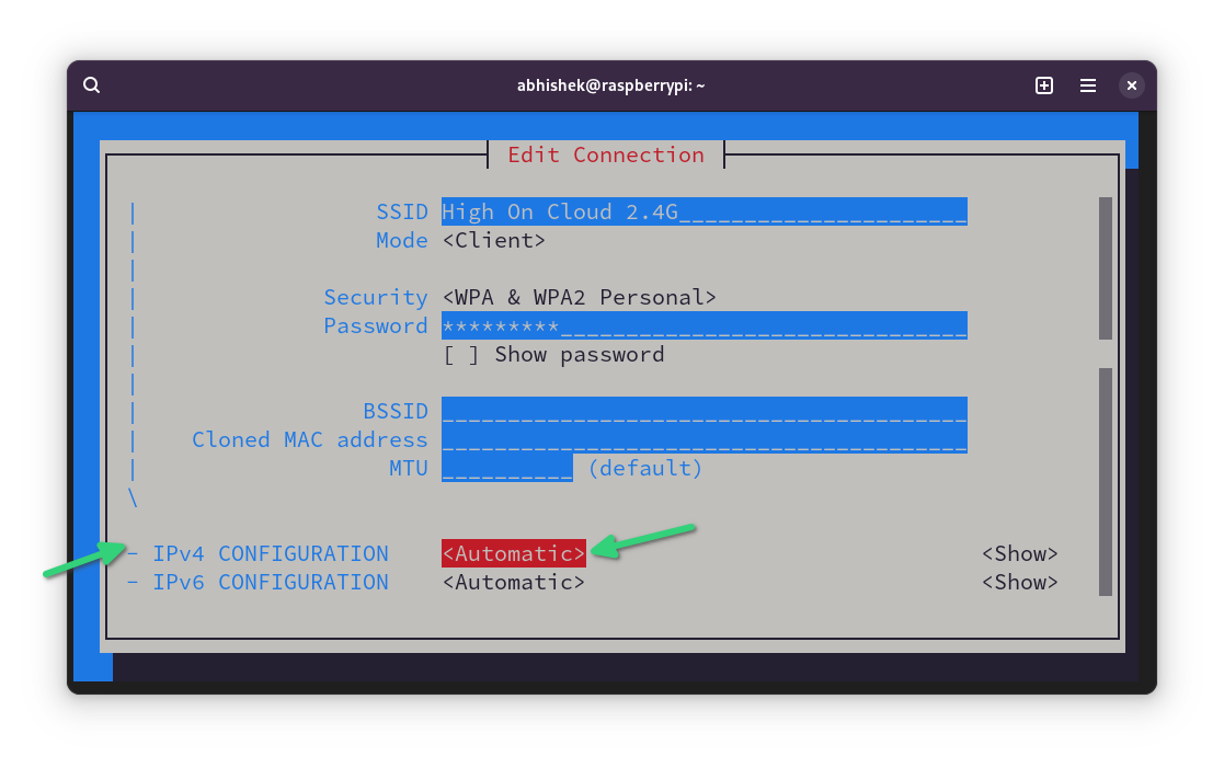 Set Static IP Address on Raspberry Pi