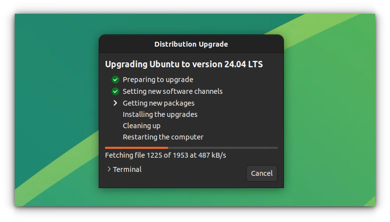 Пошаговое руководство по обновлению Ubuntu LTS до следующей версии (на примере Ubuntu 22.04 > Ubuntu 24.04). Подойдёт оно и для других версий Ubuntu, так что есть смысл сохранить закладку.-12