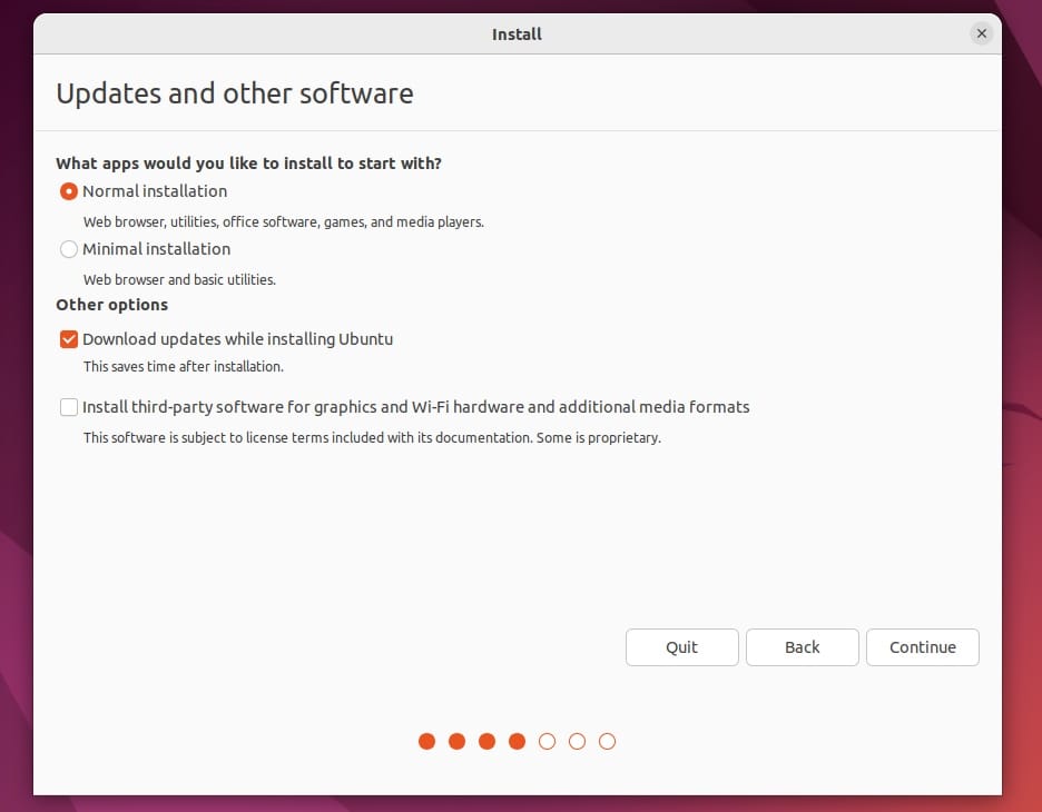 ubuntu 22.04 installation experience