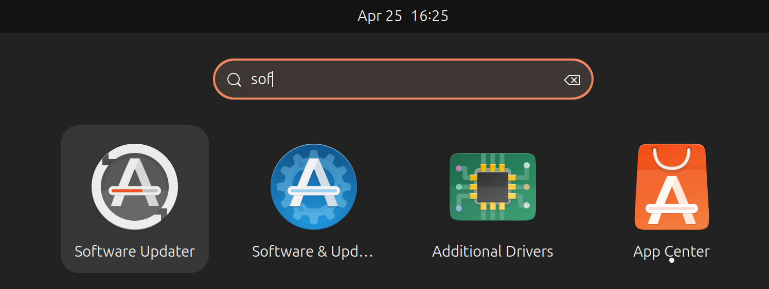 software updater ubuntu 24.04 lts