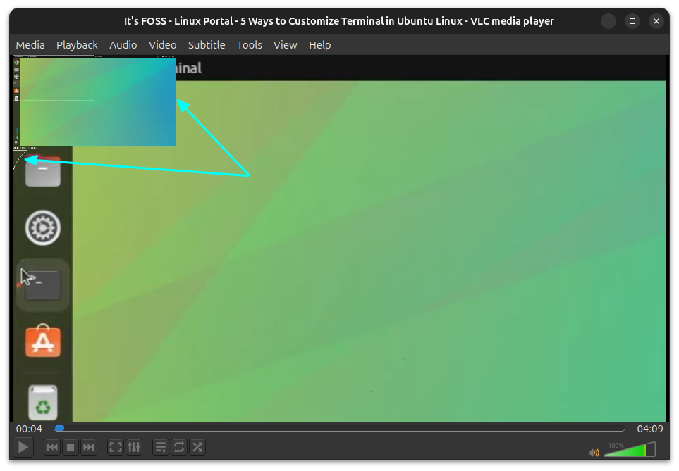 How to Zoom in and out of a Video in VLC Player