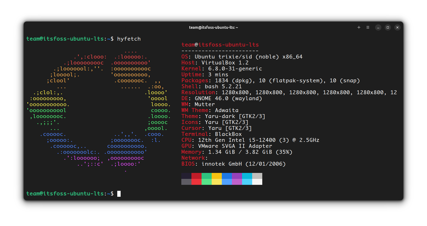 hyfetch: System information tool with LGBTQ+ pride flags