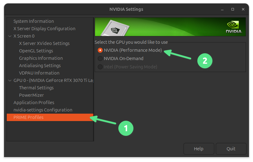 Switching Between Intel and Nvidia Graphics Cards on Ubuntu