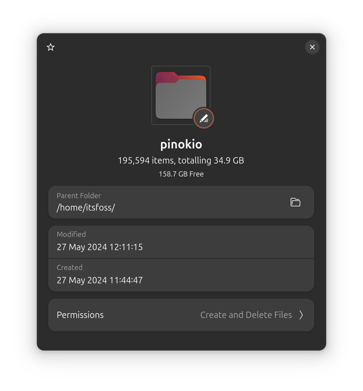 pinokio storage folder