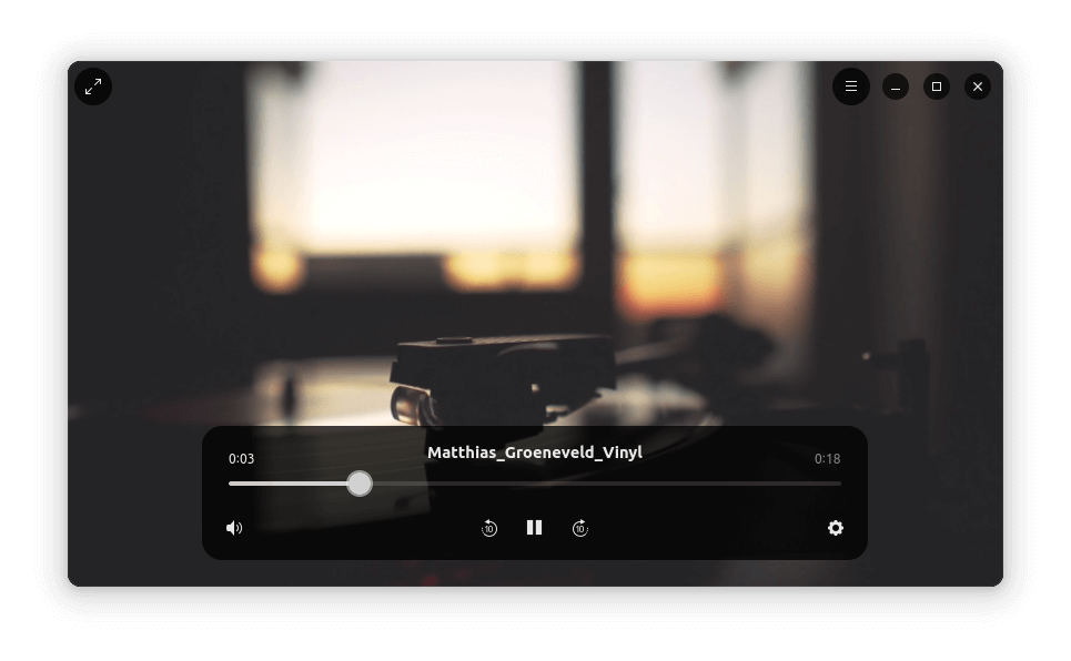 a screenshot of showtime playing a video by matthias groeneveld