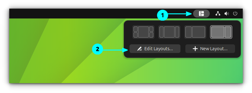 Click on “Edit Layouts” to edit a layout