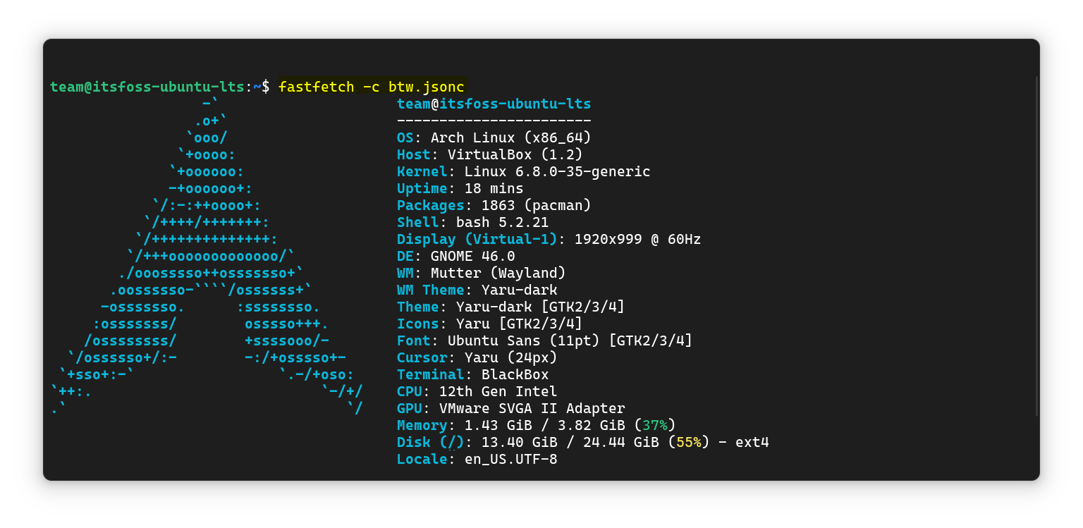 Deep Dive With Fastfetch; a Neofetch Alternative