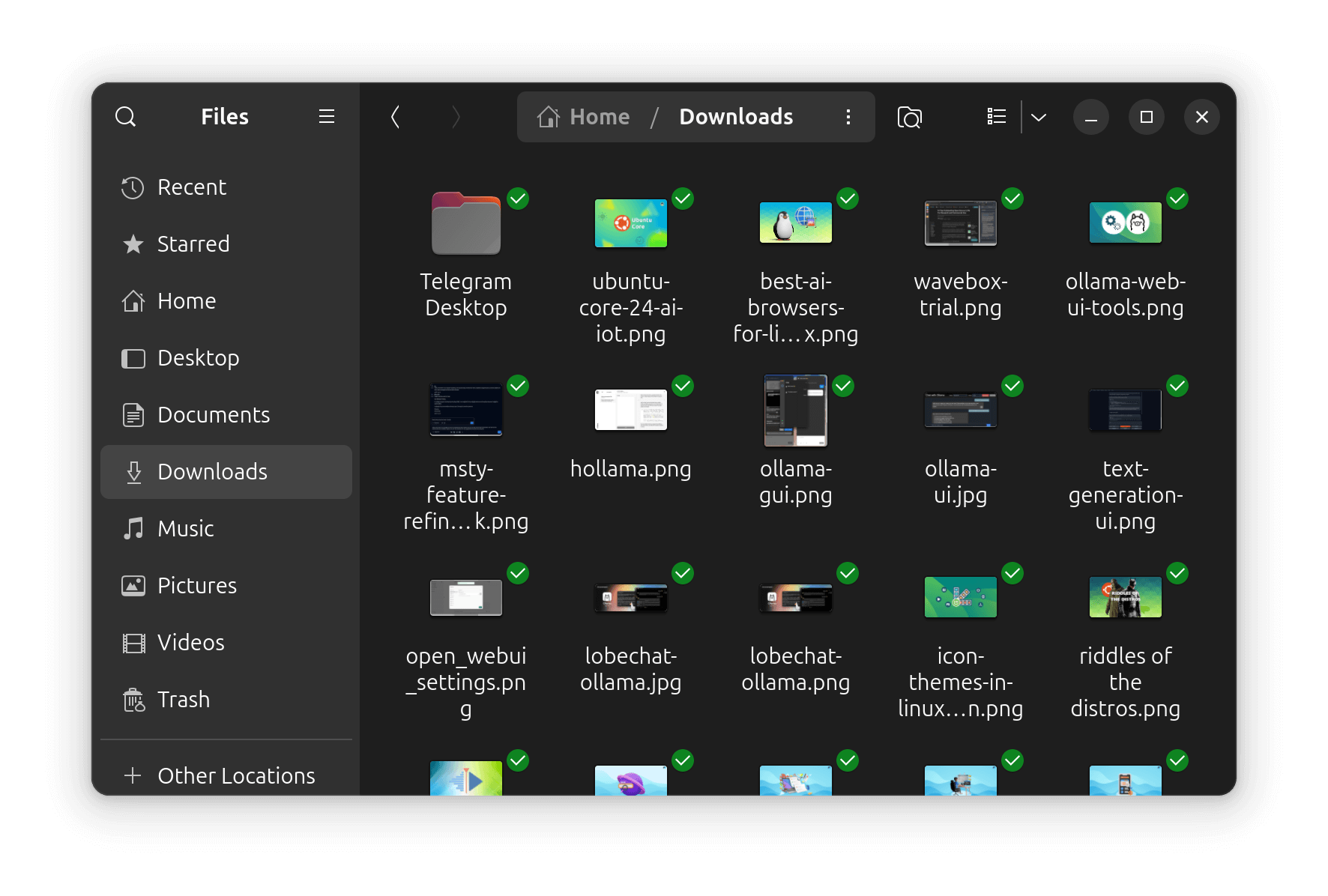 insync file manager integration