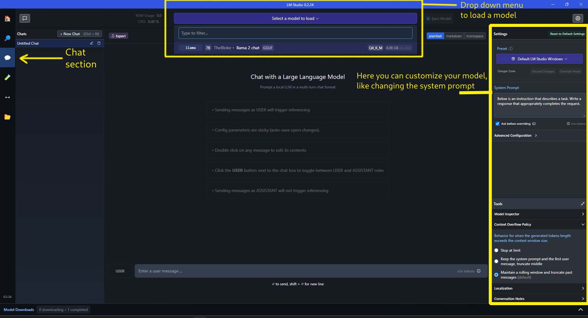 Using LM Studio to Run LLMs Easily, Locally and Privately