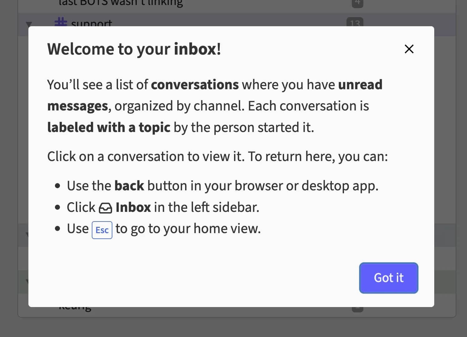 a screenshot of zulip 9.0 user onboarding experience