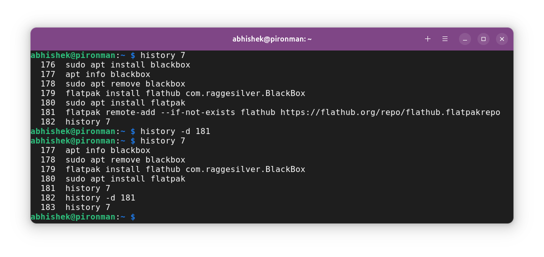 Effectively Use History Command in Linux