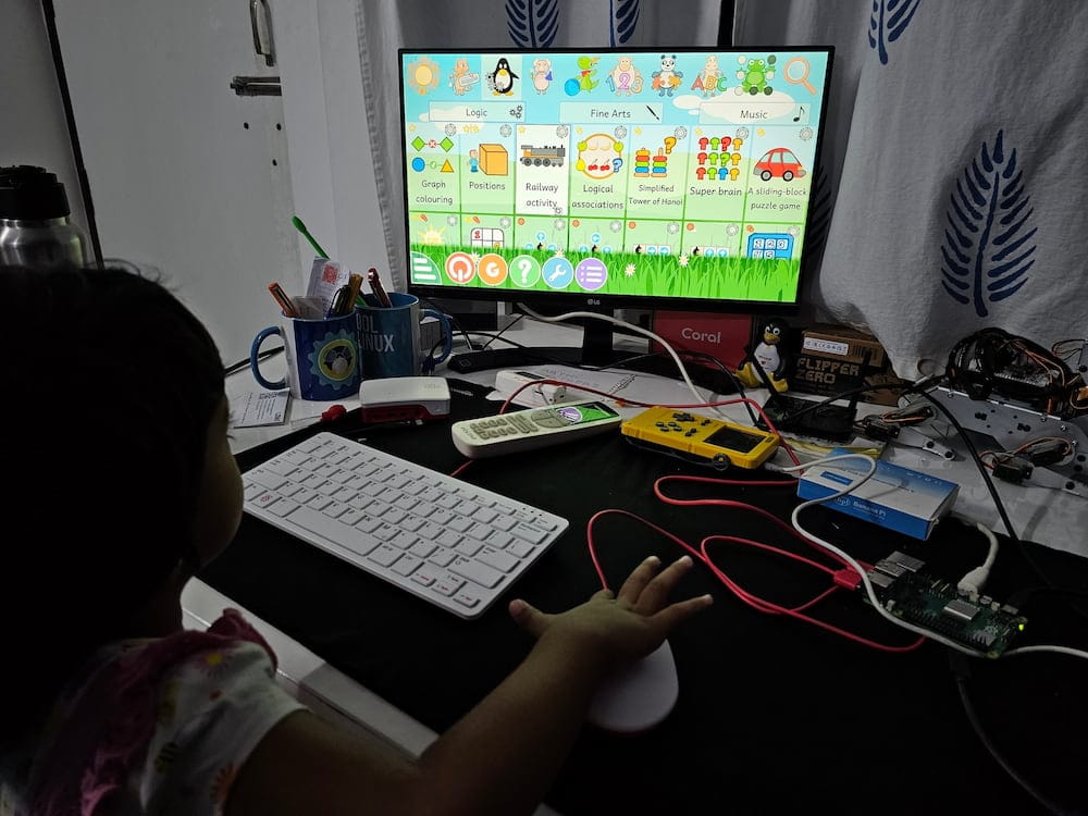 How I Set Up Raspberry Pi for My 3 Year Old Kid
