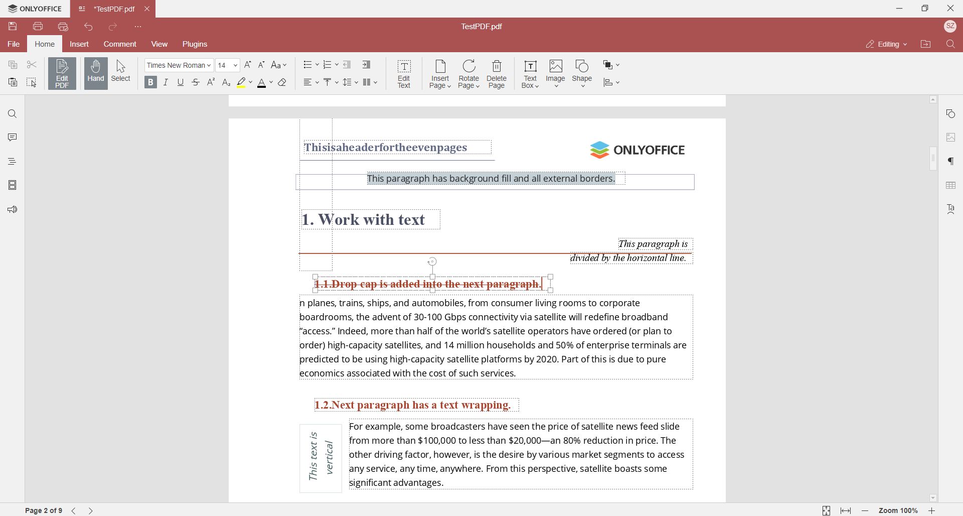 onlyoffice pdf editor