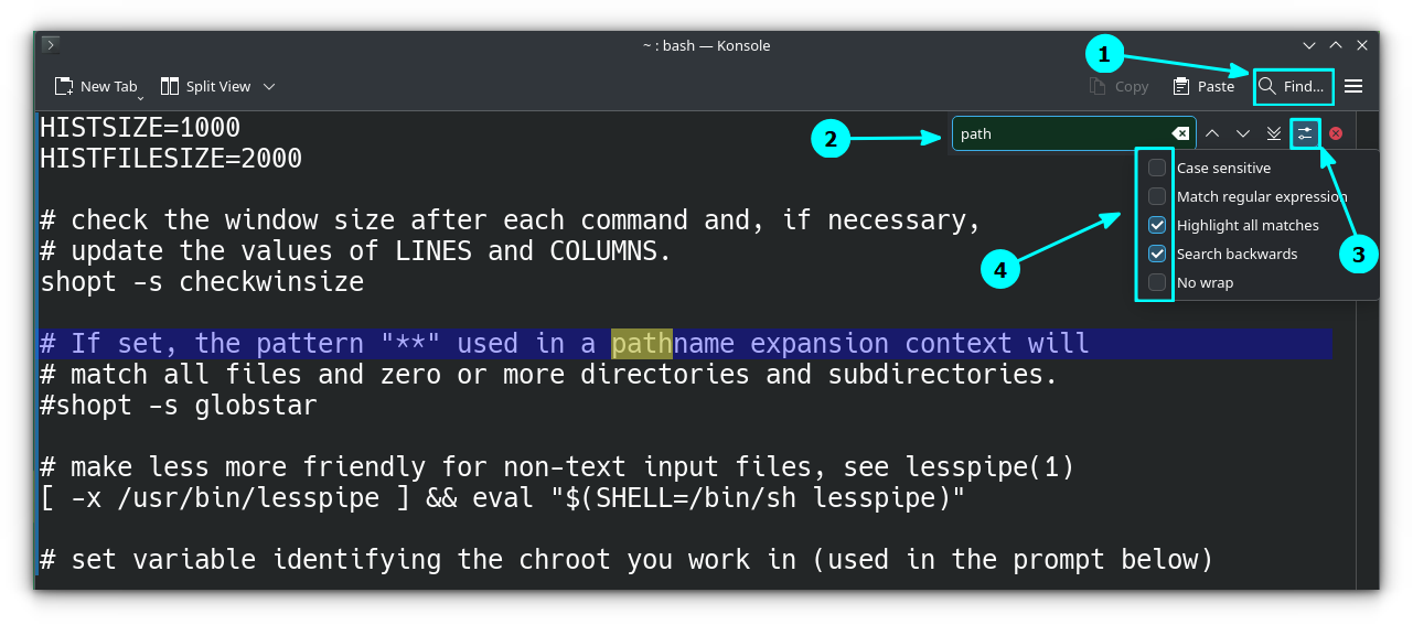 13 Tips and Tweaks to Get More Out of KDE Konsole Terminal