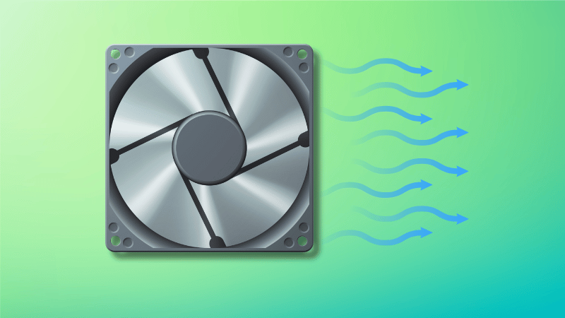 an image of a fan blowing cool air