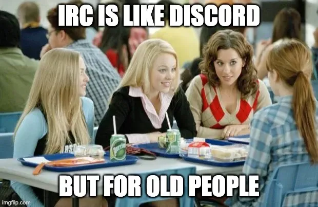 IRC Discord meme