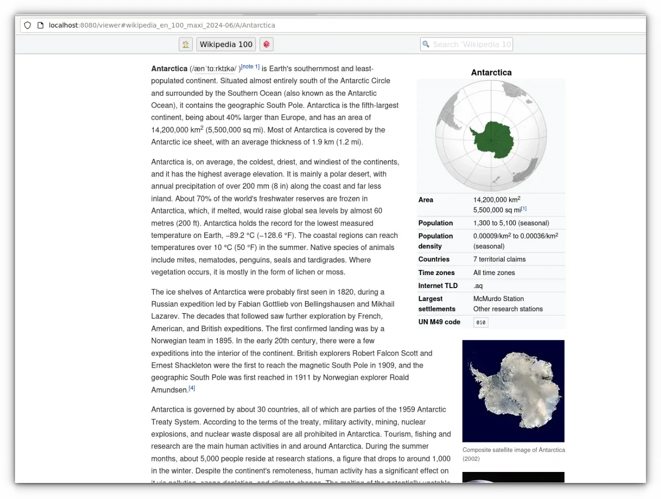 Taking Knowledge in My Own Hands By Self Hosting Wikipedia and Arch Wiki