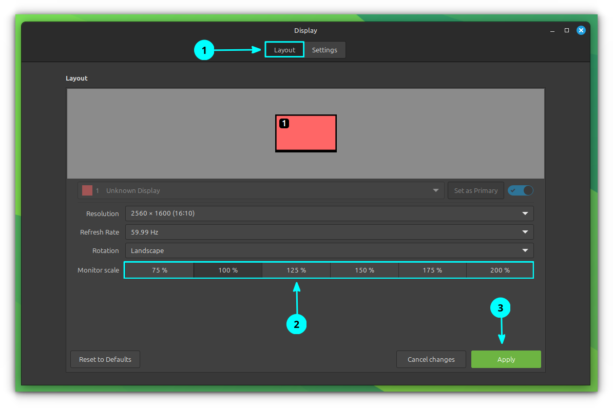 Icons Too Small? Enable Fractional Scaling in Linux Mint