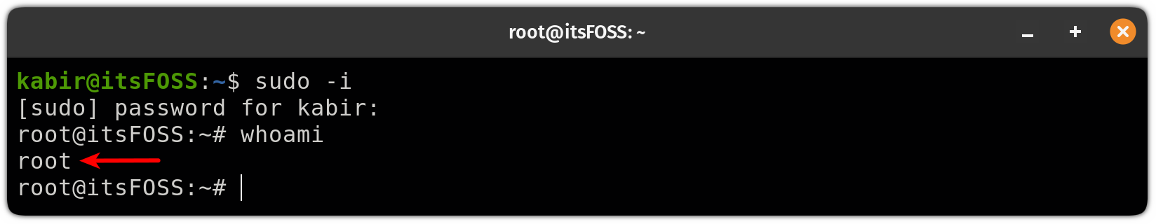 Easiest way to switch to root account in Ubuntu without setting up a root account