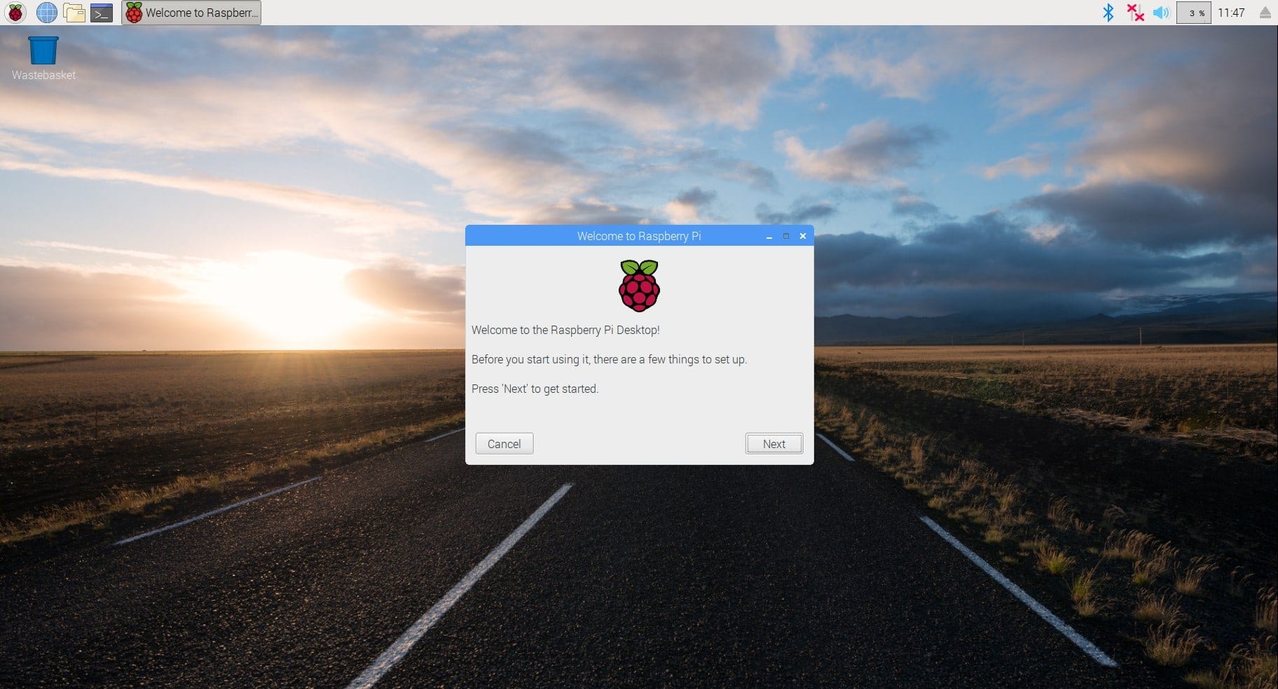 Raspberry Pi OS initial configuration