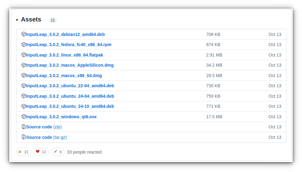input-leap github release page