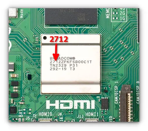 raspberry pi 5 processor with code 2712