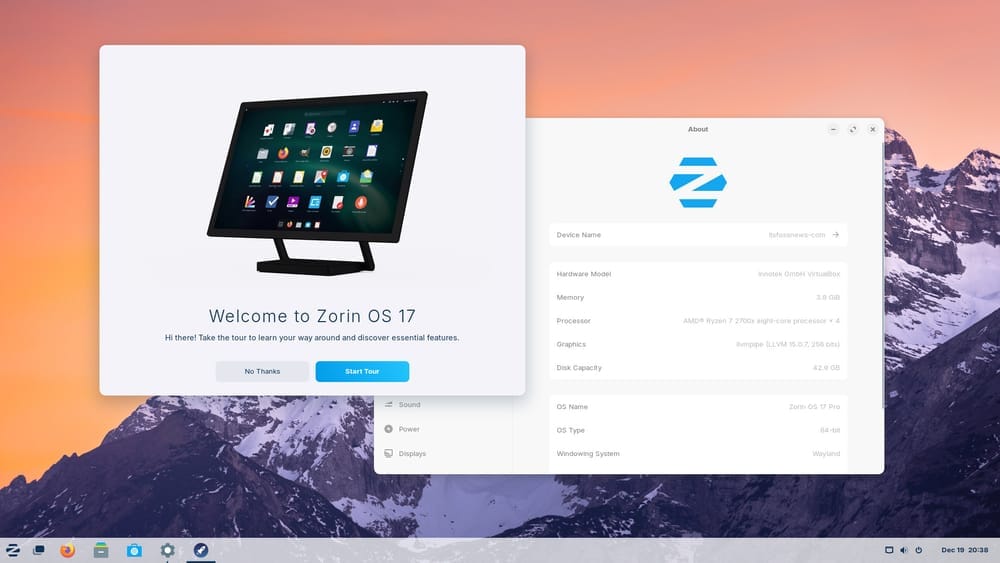 zorin os 17 screenshot