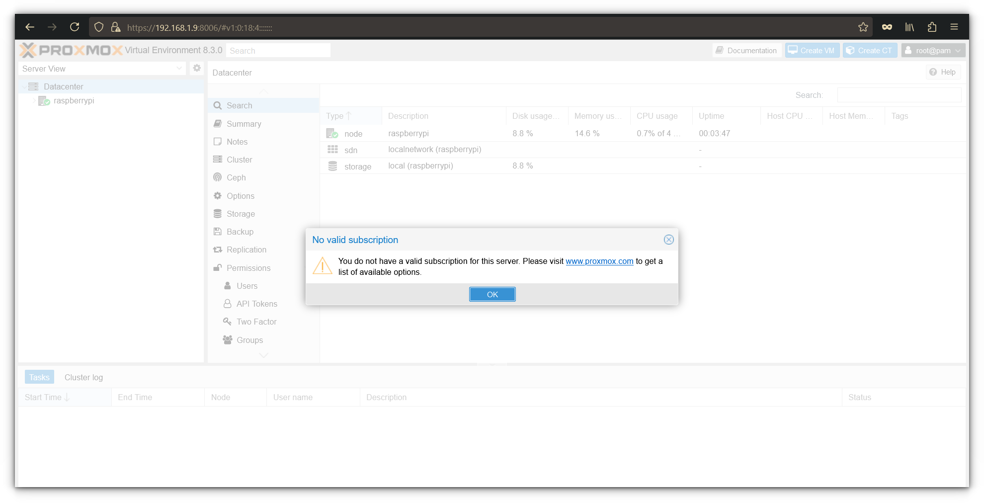 Installing Proxmox on a Raspberry Pi to run Virtual Machines on it