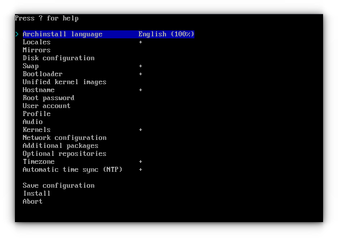 Installing Arch Linux with BTRFS and Disk Encryption