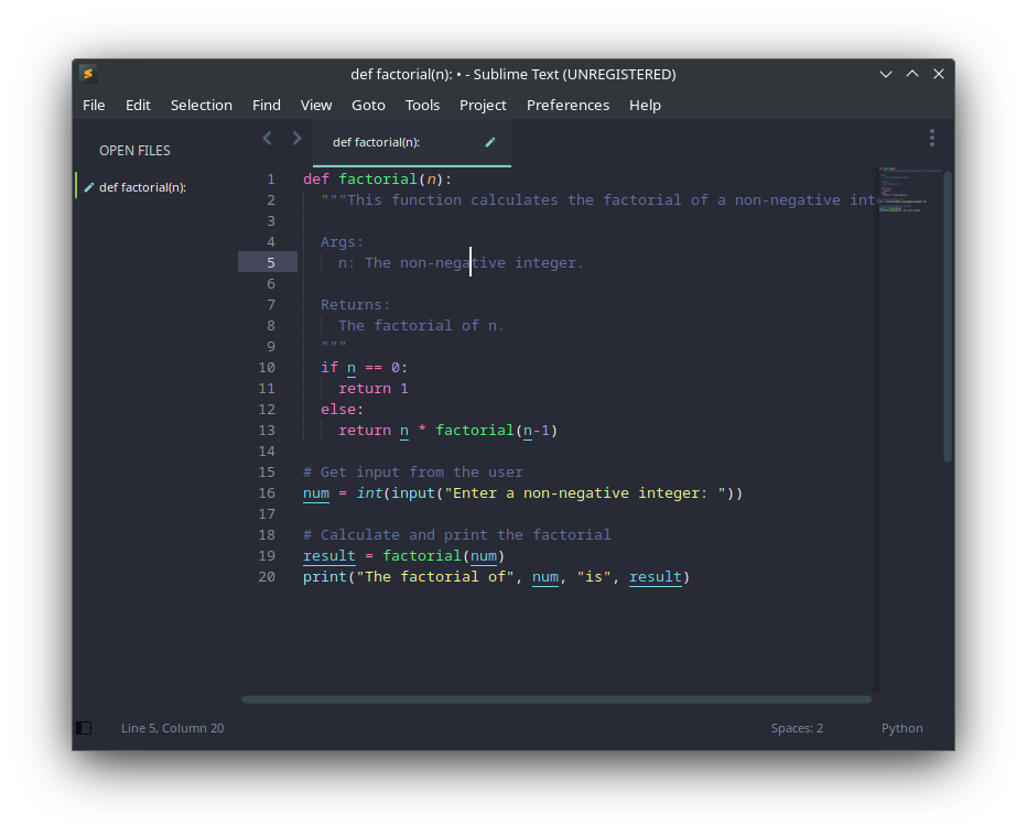 dracula theme on sublime text