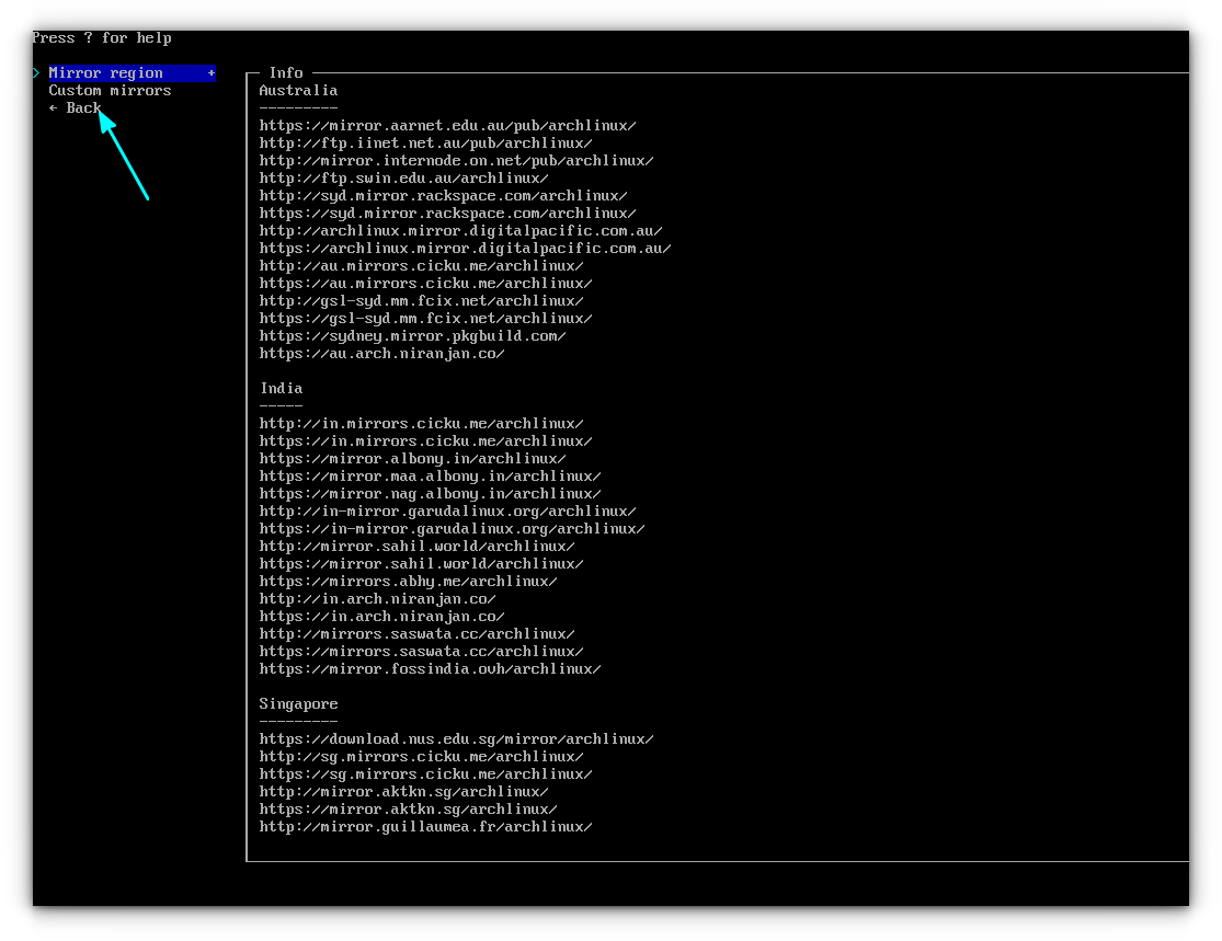 Installing Arch Linux with BTRFS and Disk Encryption