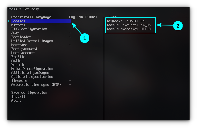 Installing Arch Linux with BTRFS and Disk Encryption