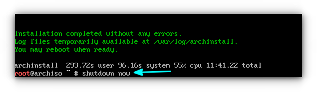 Installing Arch Linux with BTRFS and Disk Encryption