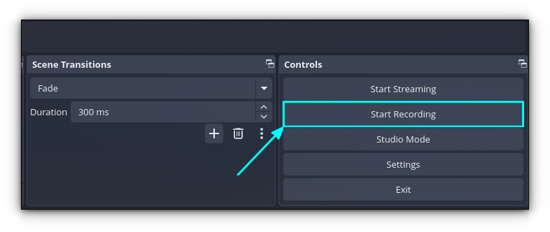 Record Windows and Cropped Area in OBS Studio