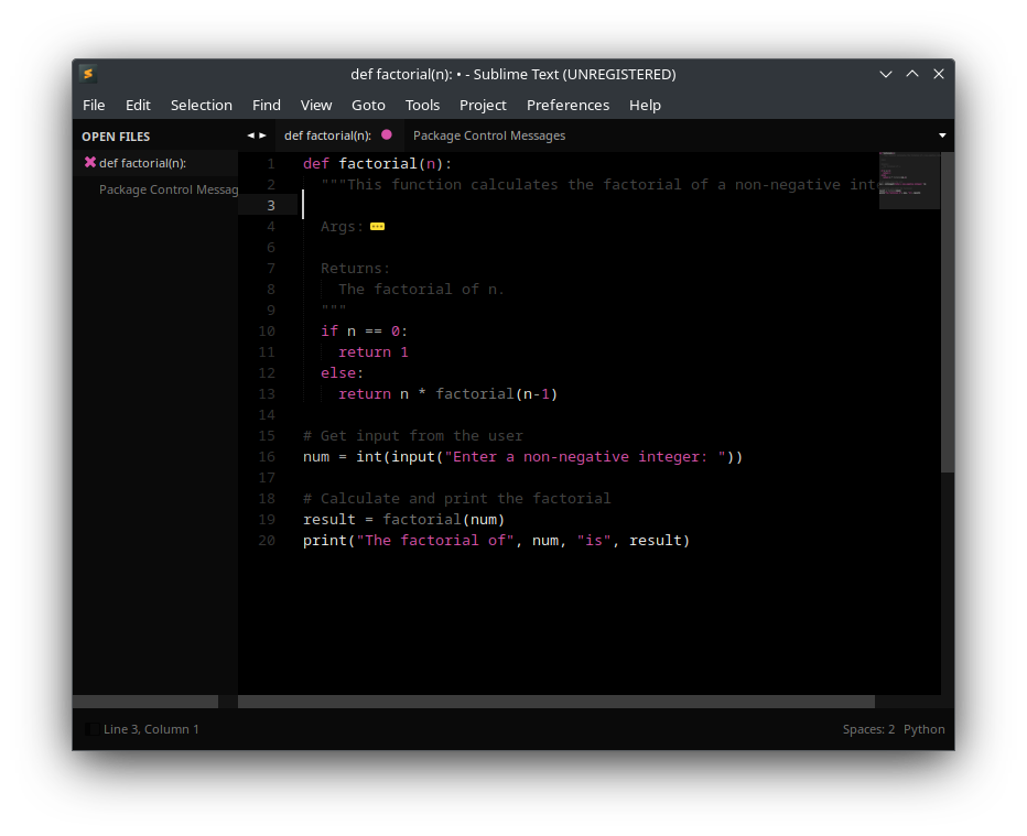 sublime text cyanide theme