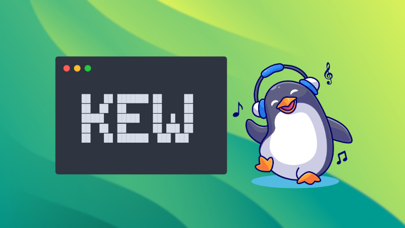 Kew: Listening to Music in the Linux Terminal