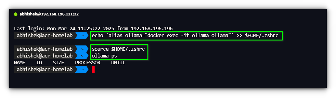 Setting Up Ollama With Docker