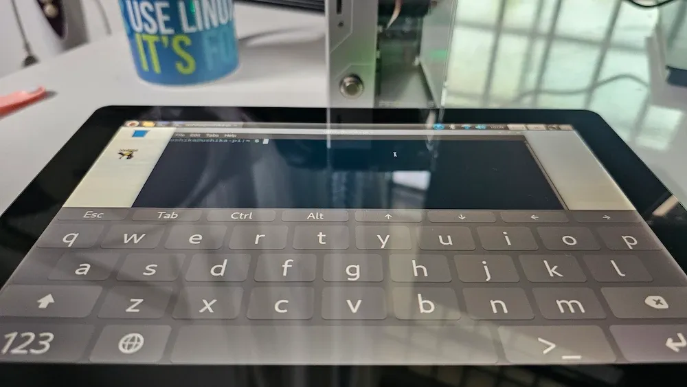 On-screen keyboard on Raspberry Pi