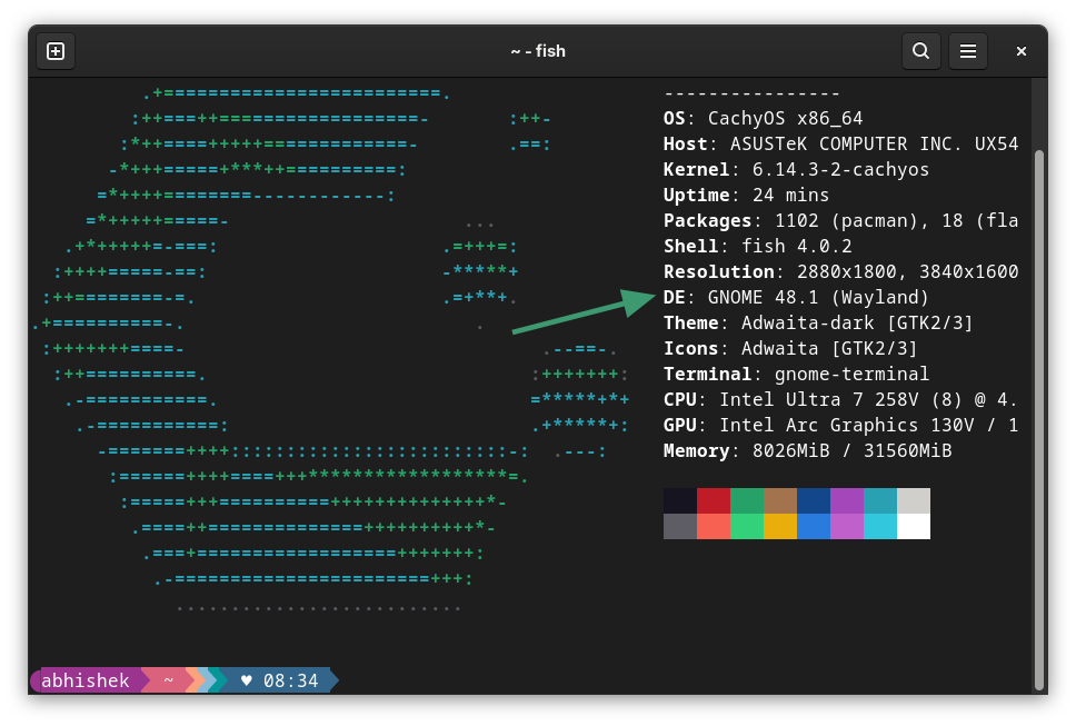 Getting desktop environment version with Neofetch
