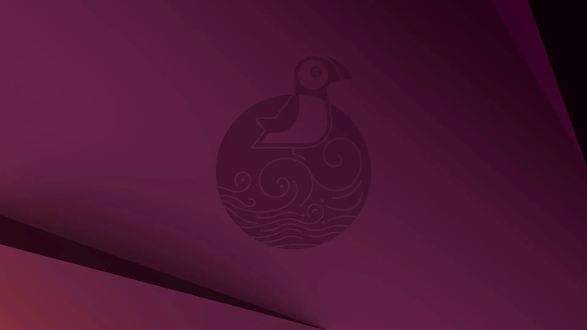 Default wallpaper of Ubuntu 25.04