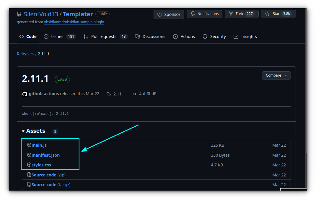 Download plugin files from the GitHub repository.